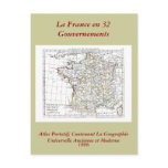 1806 Map - La France en 32 Gouvernements