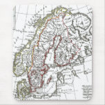 1806 Map - La Suede at le Danemarck
