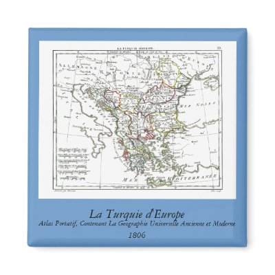 1806 Map - La Turquie d'Europe by ZephyrusBooks