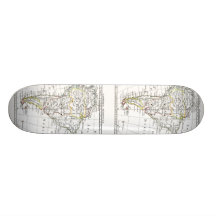 1806 Map - L'Amérique Méridionale Skateboard