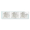 1806 Map - L'Empire d'Allemagne bumper stickers
