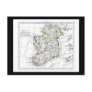 1806 Map - L'Irlande Post Card