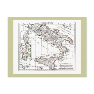 1806 Map - L'Italie (Sud) by ZephyrusBooks