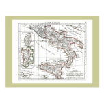 1806 Map - L'Italie (Sud) Postcards