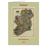 1813 Ireland Map by John Pinkerton