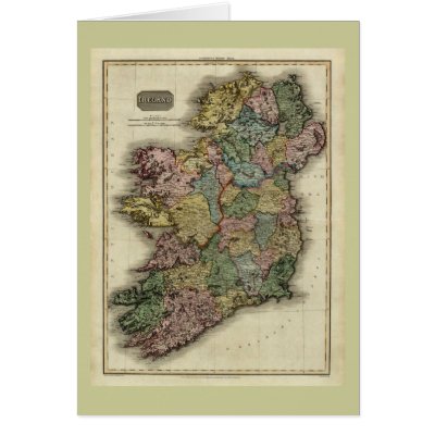 1813 Ireland Map by John Pinkerton by ZephyrusBooks