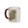 1813 Ireland Map by John Pinkerton Coffee Mugs
