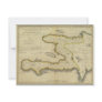 1814 Haiti Map by Mathew Carey