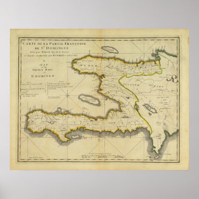 1814 Haiti Map by Mathew Carey by ZephyrusBooks