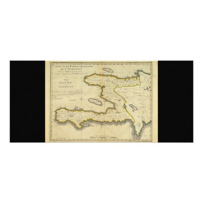 1814 Haiti Map by Mathew Carey by ZephyrusBooks