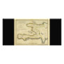 1814 Haiti Map by Mathew Carey