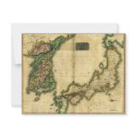 1815 Map of Korea and Japan