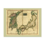 1815 Map of Korea and Japan