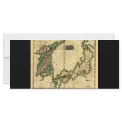 1815 Map of Korea and Japan by ZephyrusBooks
