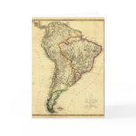 1817 Map of South America