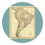 1817 Map of South America