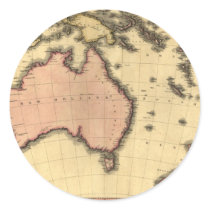 1818 Australasia  Map - Australia, New Zealand