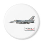 181 FILO Panther F-16 Falcon Refrigerator Magnet