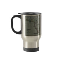 1823 Florida Map Travel Mug