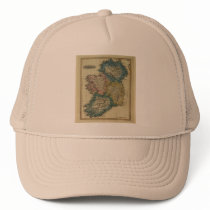 1823 Ireland map by Lucas Fielding Jr
