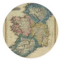 1823 Ireland map by Lucas Fielding Jr