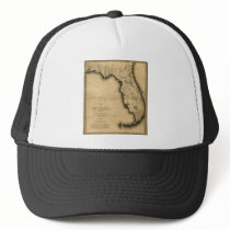 1823 Map of Florida Mesh Hat
