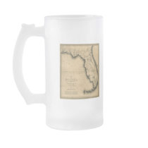 1823 Map of Florida Coffee Mug
