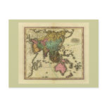 1825 Map of Asia by Henry Tanner