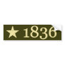 1836 BUMPER STICKERS