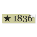 1836 bumper stickers