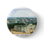 1852 Colour Lithograph - View of Washington buttons