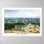 1852 Colour Lithograph - View of Washington Print