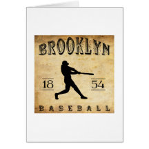 1854 Brooklyn New York Baseball Cards
