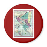 1856 Government Map of Nicaragua by A.H. Jocelyn