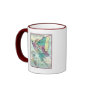 1856 Government Map of Nicaragua by A.H. Jocelyn Coffee Mugs