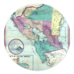 1856 Government Map of Nicaragua by A.H. Jocelyn stickers