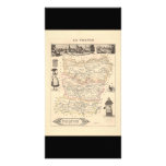 1858 Map of Mayenne Department, France