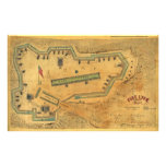 1862 Civil War Map Fort Lyon Alexandria Virginia Photo