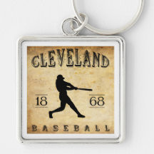 1868 Cleveland Ohio Baseball Key Chains
