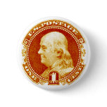 1869 Benjamin Franklin Stamp buttons