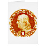 1869 Benjamin Franklin Stamp