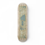 1875 Map of Central Park Poster Skate Decks