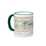 1875 Map of the Central Park, New York City Coffee Mug