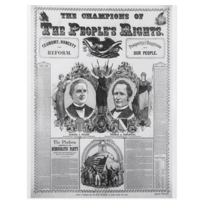 1876 Tilden - Hendricks Personalized Flyer by JustProducts