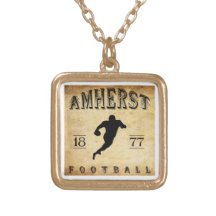1877 Amherst Massachusetts Football Necklaces