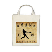 1879 Omaha Nebraska Baseball Bag