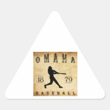 1879 Omaha Nebraska Baseball Sticker