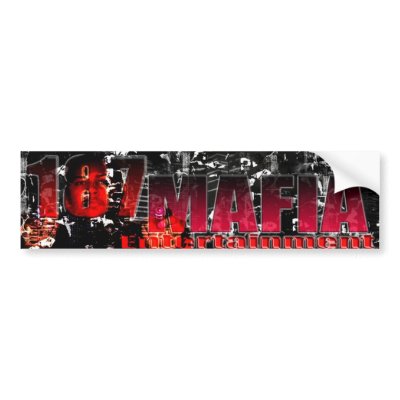 187 Mafia Car banner Bumper Stickers by lilstress