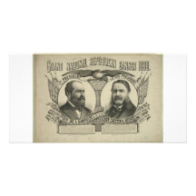 1880 Garfield - Arthur Picture Card
