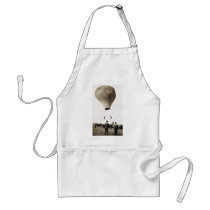 1880 Hot Air Ballon Acrobats Aprons